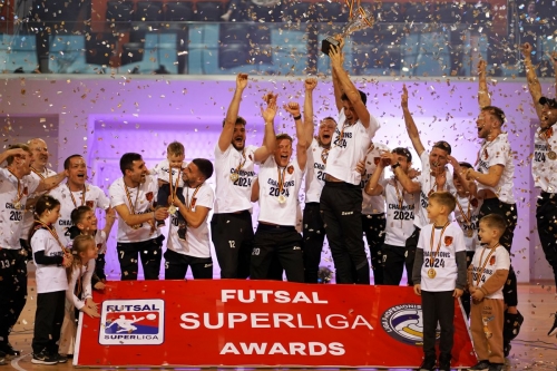 S-a încheiat campionatul Moldovei la futsal: Click-Media - campioană, au fost desemnați cei mai buni jucători ai sezonului