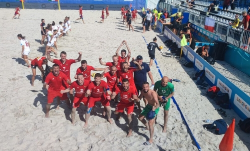 Naționala Moldovei de fotbal pe plajă a învins Azerbaidjan și și-a păstrat locul în Divizia A