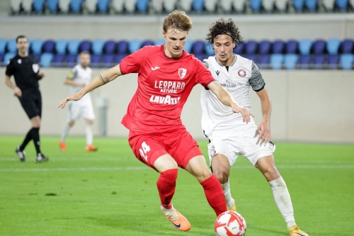 Akhalaia a marcat golul victoriei în Conference League, Milinceanu a debutat în Cipru, Craciun a fost eliminat în Polonia: evoluția internaționalilor moldoveni