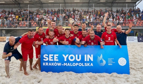 Определилось расписание матчей сборной Молдовы по пляжному футболу на Европейских играх-2023