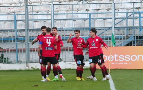 Виктор Стынэ забил гол во второй лиге Греции (видео)