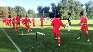 Selecționata de tineret se pregătește pentru meciul din Țările de Jos