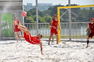 În lotul naționalei Moldovei de fotbal pe plajă pentru Euro Beach Soccer League sînt trei debutanți