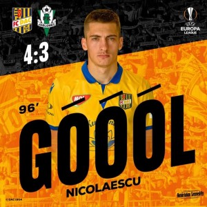 Un super debut! Datorită dublei si pasei de gol al lui Ion Nicolaescu clubul DAC 1904 din Slovacia accede în turul 3 preliminar al Ligii Europei (video)