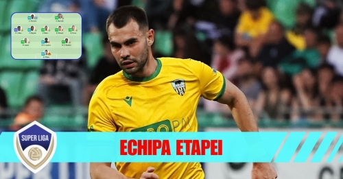 SofaScore a finalizat analiza echipei simbolice a etapei a 8-a din Super Liga. Alexei Șcebetun a obținut cea mai mare notă din Faza II