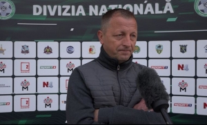 Lilian Popescu: "Mulțumesc jucătorilor că au făcut tot posibilul și s-au dăruit pe teren"