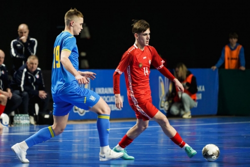 Naționala Moldovei U19 de futsal a fost învinsă de Ucraina în primul meci amical