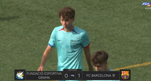 16-летний защитник Лео Сака отметился дублем в составе "Барселоны U18"