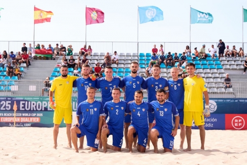 Naționala Moldovei de fotbal pe plajă a fost învinsă de Belarus în cadrul preliminariilor Beach Soccer World Cup 2025