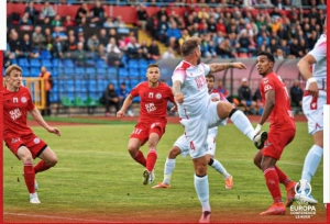 "Паневежис" и "Милсами" сыграли вничью в первом матче 1-го квалификационного раунда Лиги Конференций (видеообзор)