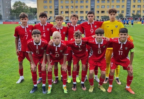 Moldova U15 debutează cu o victorie la turneul de dezvoltare din Estonia (video)