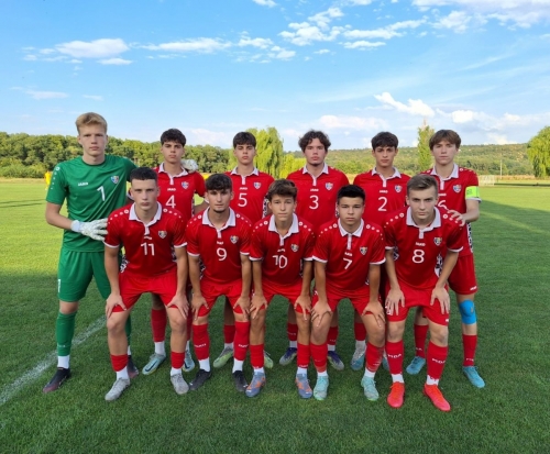 Selecționata Moldovei U17 a învins într-un meci amical formația Dacia Buiucani U19