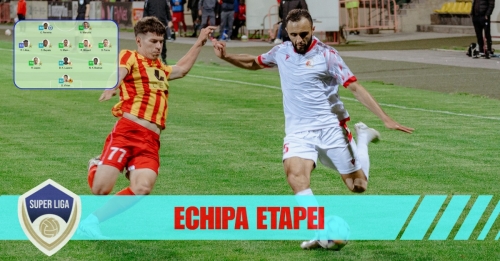 Nabil Khali - cel mai bun jucător al etapei a 9-a din Superligă. SofaScore a publicat echipa simbolică a etapei