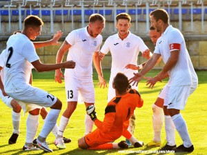Виктор Страистарь - об отбитом пенальти в матче с "Петрокубом": "Как удалось отбить? Угадал"