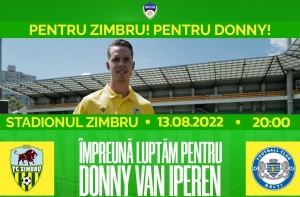 Toți banii din biletele de la meciul Zimbru - FC Bălți vor fi transferați pentru tratamentul lui Donny van Iperen