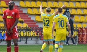 Valeriu Ciuperca a marcat un gol pentru Astana (video)