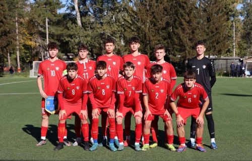 Сборная Молдовы U15 сыграла вничью с Румынией U15 в первой товарищеской игре