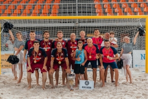 "Нистру" вновь стал чемпионом Молдовы по пляжному футболу