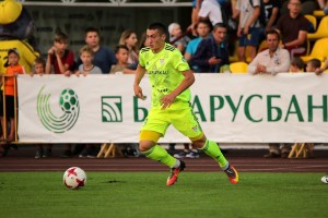 Ion Nicolaescu a marcat un gol pentru prima echipă a clubului Shakhtar Soligorsk (video)