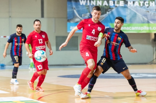 Constantin Burdujel a înscris pentru United Galați în meciul cu Barcelona din cadrul Ligii Campionilor la futsal (video)