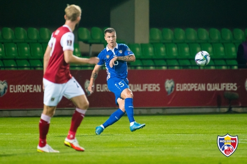 Veaceslav Posmac a urcat în TOP-5 jucători după numărul de meciuri jucate pentru naționala Moldovei