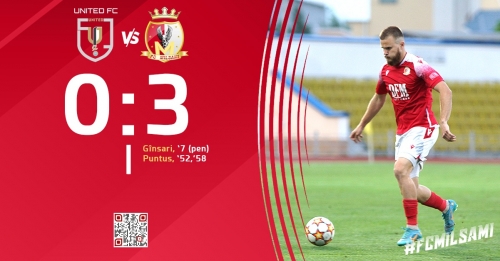 Milsami s-a impus la scor în amicalul cu United FC din Emiratele Arabe Unite
