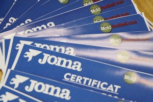Joma и Moldfootball.com вручили скидочный сертификат победителю 7-го тура Конкурса Прогнозов