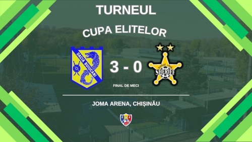Dacia Buiucani U19 a învins Sheriff U19 la Cupa Elitelor (rezumat video)