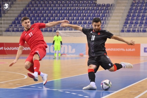 Сборная Молдовы по футзалу проиграла Грузии и во втором товарищеском матче