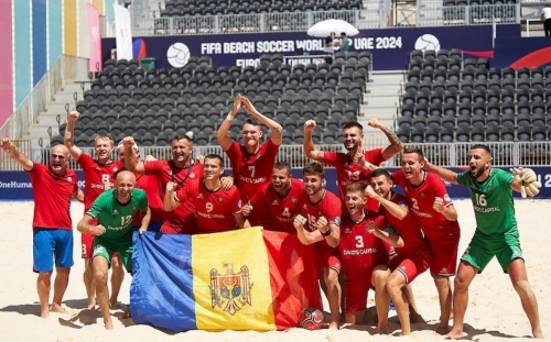 Naționala Moldovei de fotbal pe plajă va juca în meciul play-off pentru obținerea unui loc la Cupa Mondială