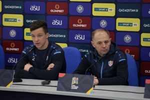 Сергей Клещенко: "Понятно, что нам надо забивать, и, отталкиваясь от этого, будем строить игру в матче с Казахстаном"