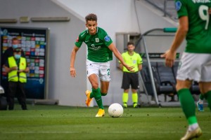 Mihai Caimacov despre debutul pentru clubul sloven Olimpija în Liga Europei: "A fost mai ușor de jucat decît în liga a doua a Croației"
