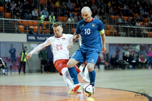 ⚽ Sergiu Tacot a fost convocat la naționala Moldovei de futsal pentru meciul de mâine cu Țările de Jos
