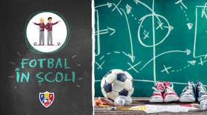 Termenul limită de înscriere a școlilor în proiectul "Educație fizică prin fotbal" este 1 august