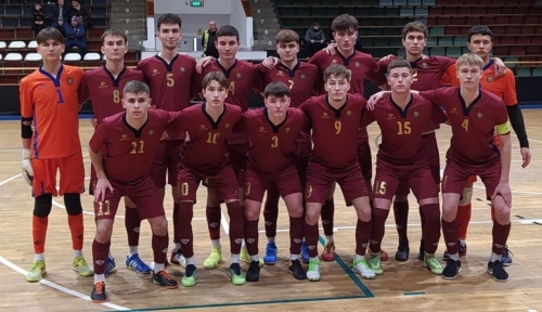 Naționala de futsal U19 a Moldovei a fost învinsă de România într-un meci amical