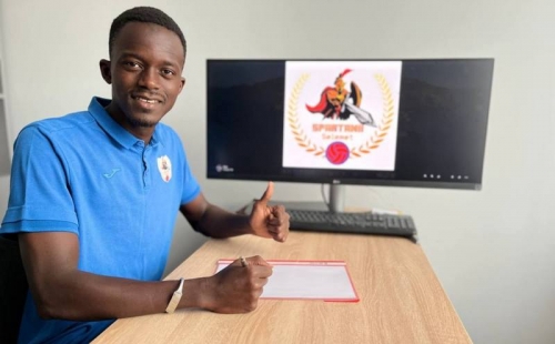 Spartanii au semnat un contract cu un jucător din Senegal