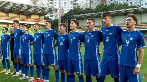 Сборная Молдовы U21 проиграла Грузии U21 в матче отборочного цикла ЧЕ-2025 (видеообзор)