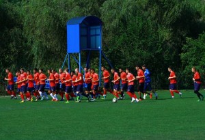 Sfîntul Gheorghe va desfășura un cantonament de pregătire la complexul sportiv Sheriff din Tiraspol