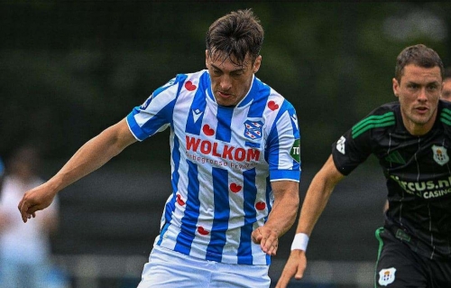 Ion Nicolaescu a reușit o pasă de gol pentru Heerenveen într-un meci de verificare (video)