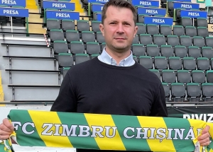 Noul vicepreședinte al FC Zimbru Alexandru Ursu: "E un proiect nou: readucerea Zimbrului pe poziția care o merită și acesta e visul nostru"