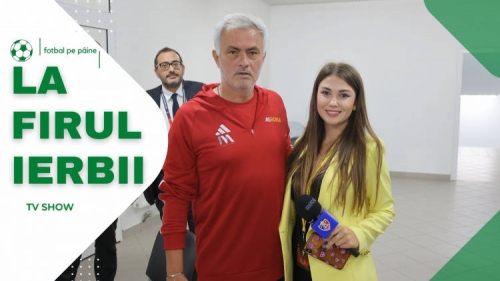 Jose Mourinho "La firul Ierbii": "Cunosc doar un nume în română"