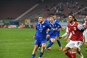 Сборная Молдовы проиграла Австрии в последнем матче отборочного цикла ЧМ-2022 (видео)