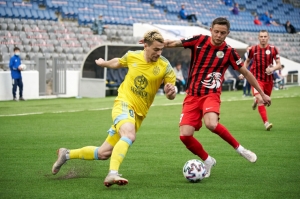 Valeriu Ciuperca a marcat un gol în campionatul din Kazahstan (video)