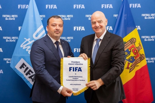 FIFA și-a confirmat suportul pentru FMF la o întâlnire oficială a conducerii celor 2 instituții de prestigiu