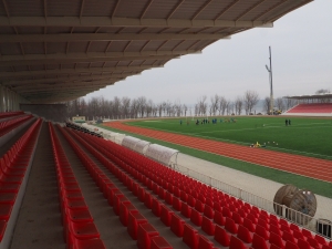 В Комрате завершается строительство нового стадиона. Он готов на 90 процентов (фото, видео)
