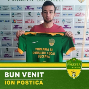 Ion Postica va continua evoluția la un club din liga a treia a României