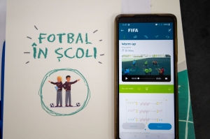 FIFA представила в Молдове новый глобальный проект "Футбол для школ", доступный всем желающим (видео)