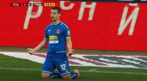 Valeriu Ciuperca înscrie pentru Tambov în al doilea meci consecutiv (video)