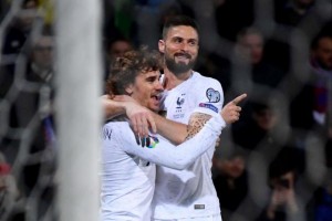 Oliver Giroud: "Meciul era decis după prima repriză"