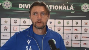 Alexei Savinov: "Nu pot spune că suntem satisfăcuți de rezultat, dar e bine că am încheiat meciul la egalitate"